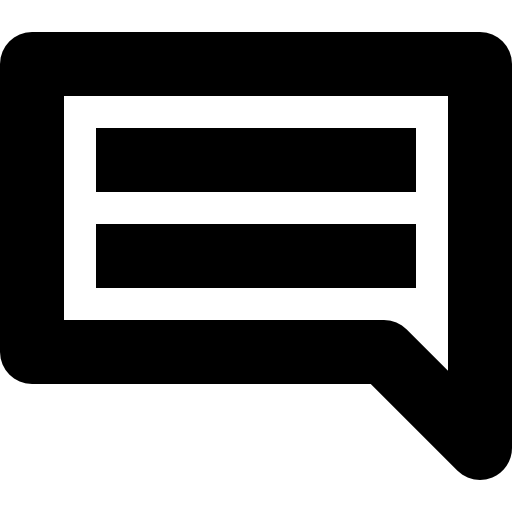 Speech bubble